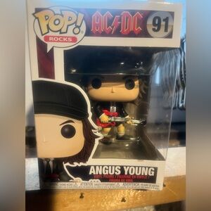 Funko Pop! Rocks: AC/DC Angus Young vinyl figure #91.